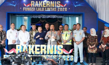 Buka Rakernis Korlantas 2026, Wakapolri Tekankan Smart Policing dan Pelayanan Humanis