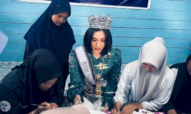 Putri Indonesia Kebudayaan 2026, Sambangi LKSA Panti Asuhan Rita Walidah Tanjung Selor