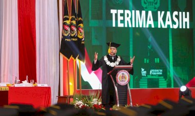 Kapolda Riau Gaungkan Polisi sebagai Penjaga Peradaban di Wisuda dan Dies Natalis ke-80 STIK Polri