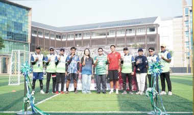 Jack Brown Berbagi Motivasi di Mercu Buana Football School, Dorong Lahirnya Talenta Baru Timnas