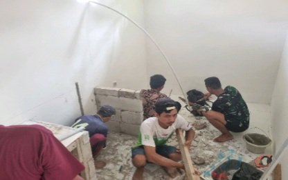 Pembangunan Fisik di TMMD ke-118 Kodim 0508/Depok