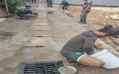 Capaian Progres 3 Unit Rutilahu, di TMMD, Kodim 0508/Depok 