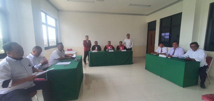 Puluhan Mahasiswa Kelas Khusus PWI Jaya-STIH Painan Ikuti Peradilan Semu