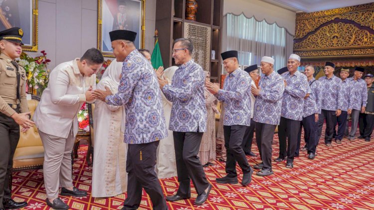 Dansat Brimob Polda Sumsel Bersama Anggota dan Bhayangkari Gelar Halal Bihalal 