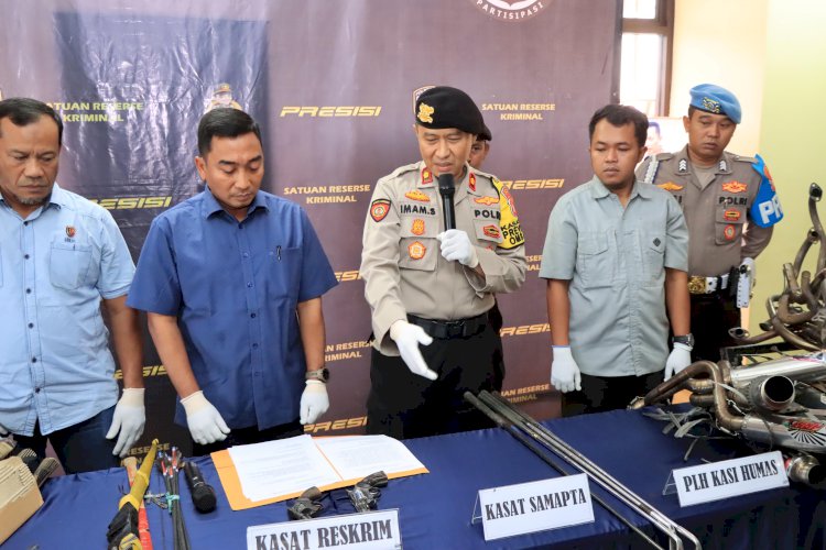 Polrestro Bekasi Kota Berhasil Turunkan Jumlah Kasus Tawuran dan Kepemilikan Sajam