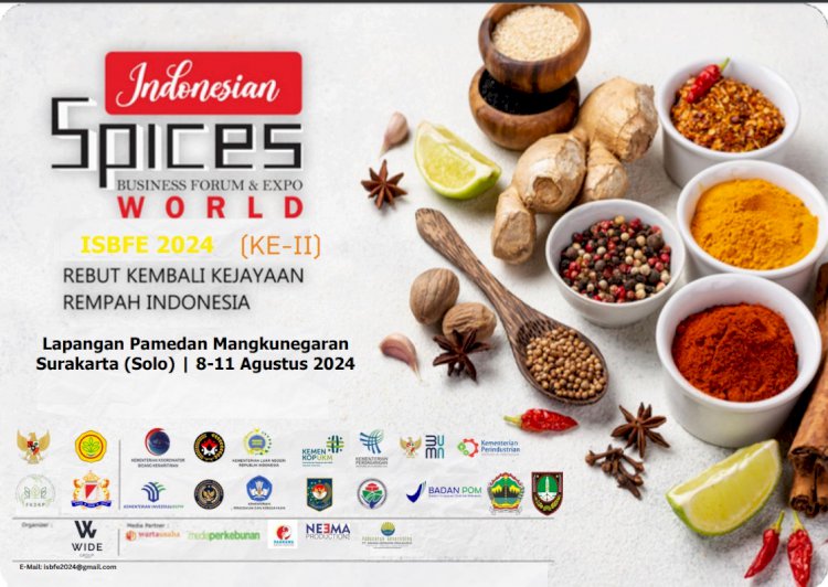 Solo Tuan Rumah Perhelatan Indonesia Spices Business Forum and Expo