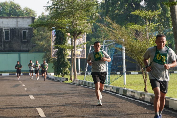 Kodim 0508/Depok Gelar Kesegaran Jasmani