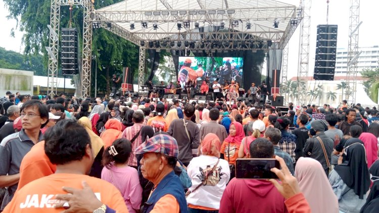 Pesta Rakyat di Lapangan Banteng, Sambut Gubernur Jakarta Terpilih 