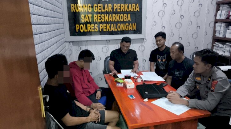 Di Duga Membawa Sabu, Dua Pria Diamankan Polres Pekalongan