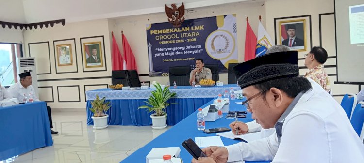 Usai Dilantik, LMK Grogol Utara Priode 2024-2029 Mengikuti Pembekalan LMK Untuk Anggota.