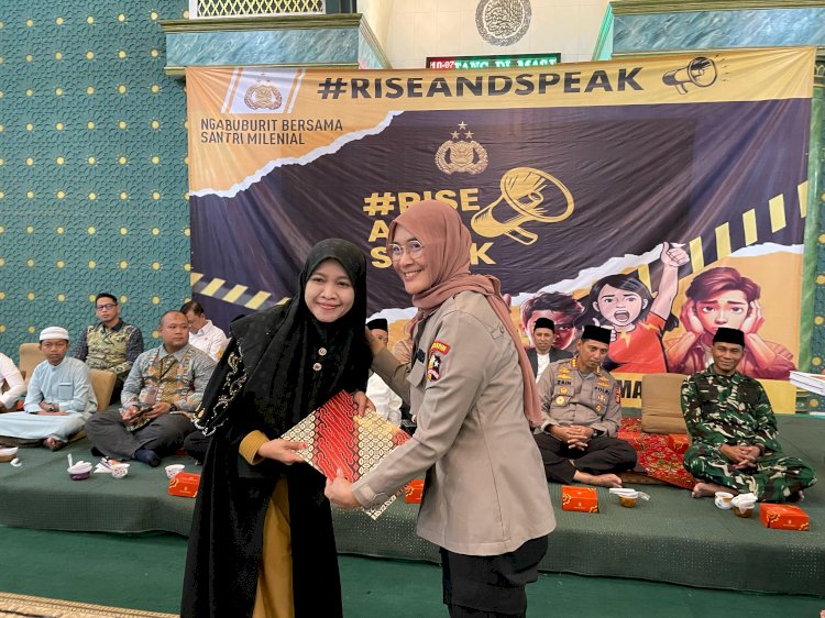 DIR PPA PPO Bareskrim Polri Ajak Santri Berani Bicara dan Lawan Kekerasan