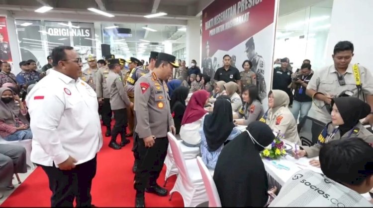 Kapolri Tinjau Bakti Kesehatan 