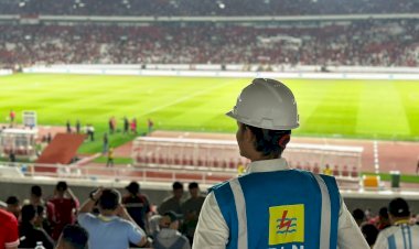 Tanpa Kedip, Sukses PLN di GBK Terang Benderang saat Laga Timnas vs Argentina 