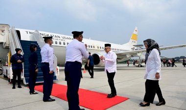 Hadiri Puncak Peringatan Hari Anak Nasional ke-39, Wapres Bertolak ke Semarang