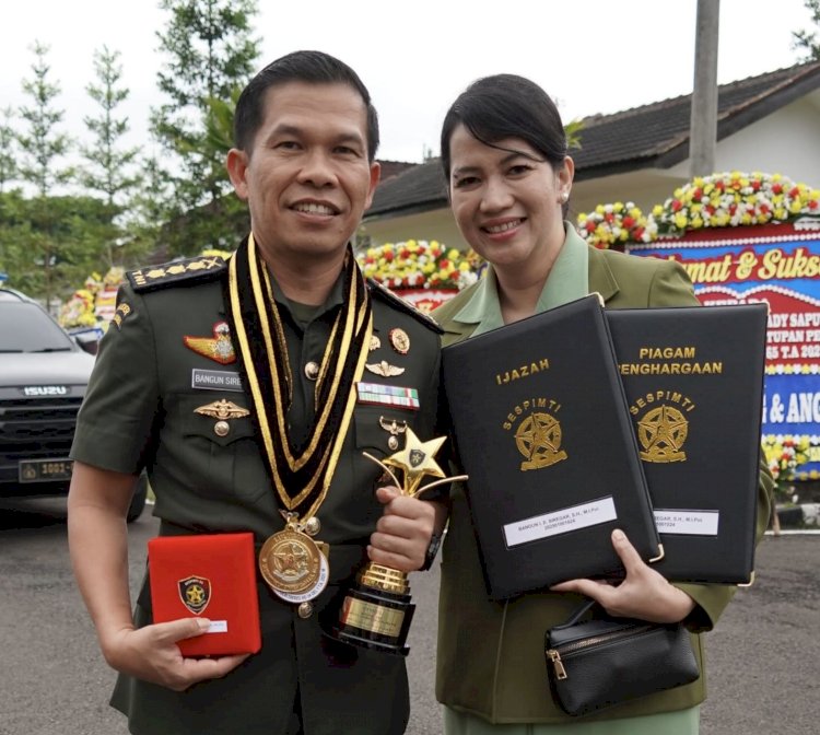 Prestasi Kolonel Inf Bangun Siregar  Penerima Penghargaan UNGGUL Sespimti Polri 2025