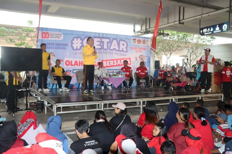 Kapolres Tangsel Gandeng Masyarakat Guna Cegah Tawuran Pelajar Melalui Program CETAR