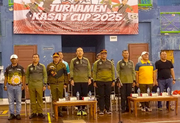 Kasatpol PP DKI Apresiasi Antusiasme Peserta di Penutupan Turnamen Kasat Cup 2025