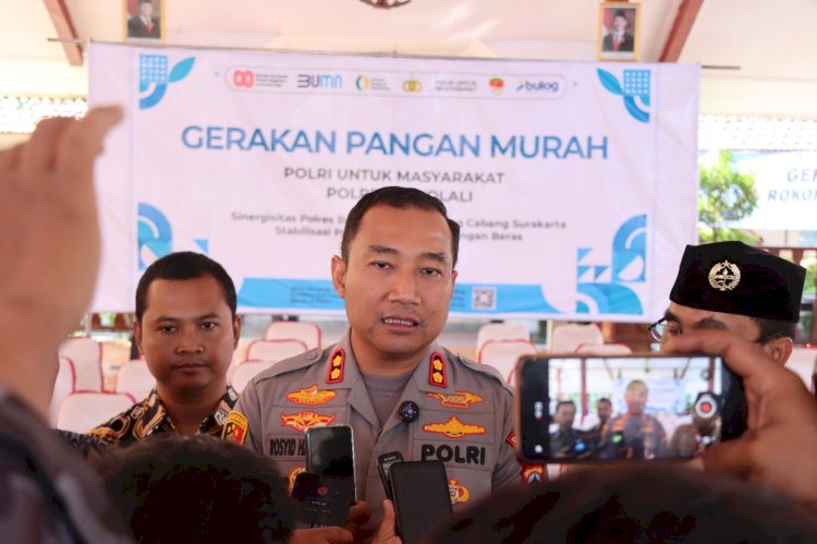 Program Stabilitas Pangan Kapolri di Terapkan Polres Boyolali