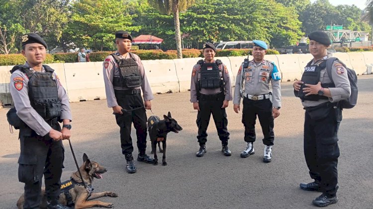 Polri Kerahkan Pasukan K9 untuk Amankan Rangkaian HUT RI ke-80