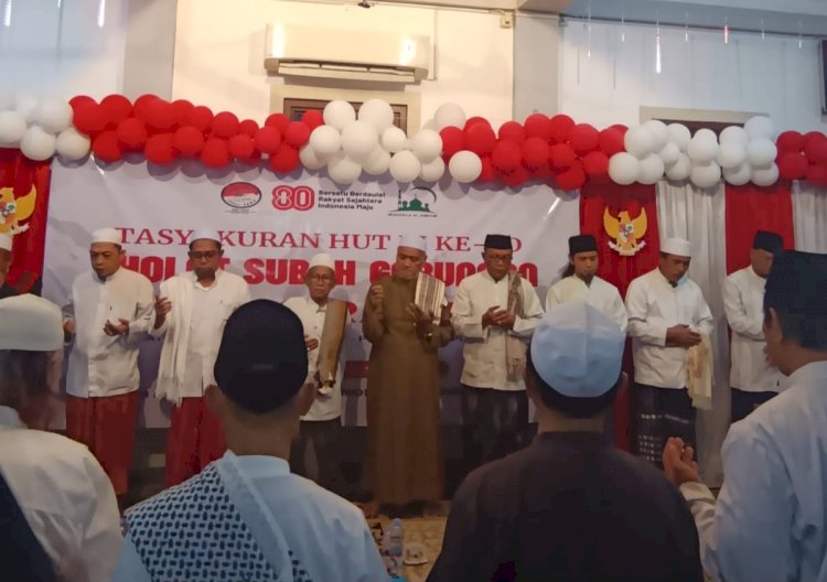 Ratusan Jamaah Hadiri Sholat Subuh Gabungan di Mushola Al-Abror