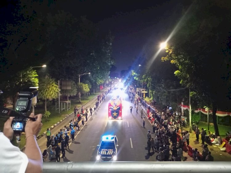 Karnaval Budaya HUT RI ke-80 Berlangsung Meriah dan Kondusif di Jakarta Pusat