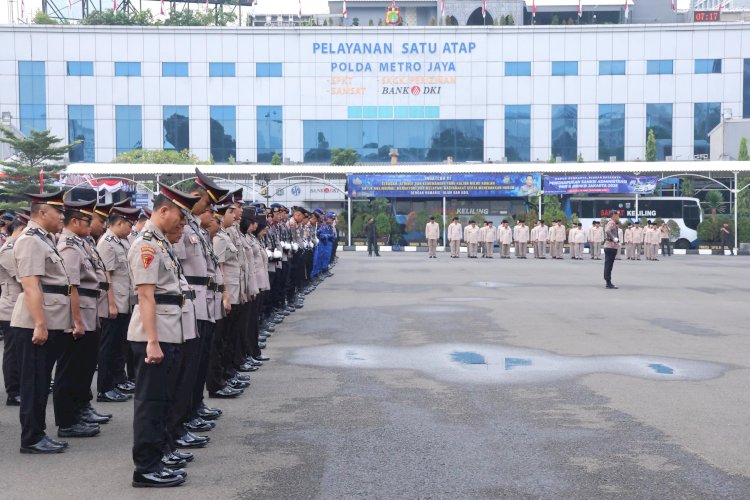 Irwasda Polda Metro Jaya Pimpin Upacara Peringatan Hari Juang Polri 2025