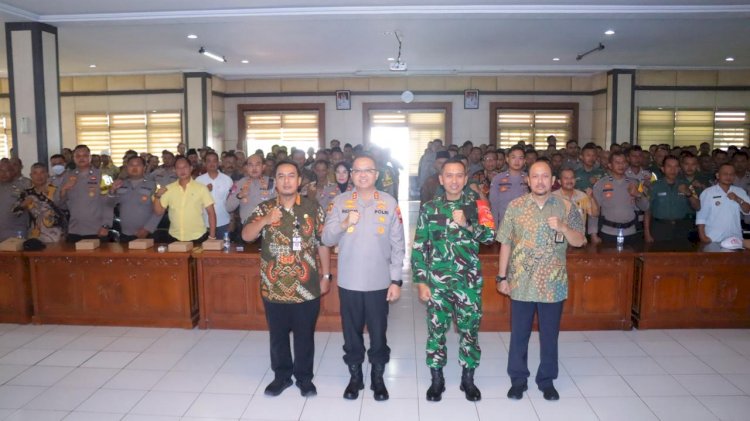 Apel Tiga Pilar Pekalongan Perkuat Sinergi Jaga Kamtibmas