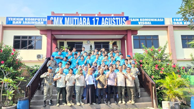 Satpol PP Bekasi Gencarkan Sosialisasi Gerakan Disiplin Nasional, Sasar Pelajar SMA dan SMK