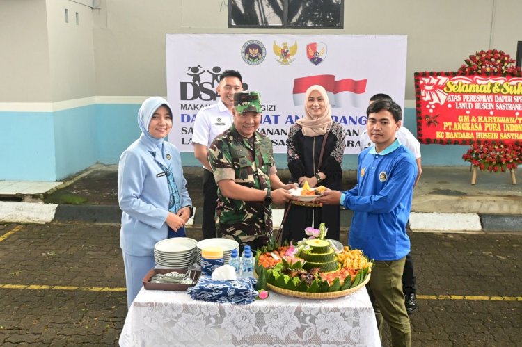 Pentingnya Gizi untuk Masa Depan, Lanud Husein Sastranegara Gerak Cepat Dukung Program MBG