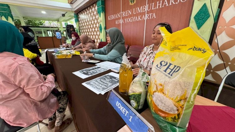 BULOG Yogyakarta Gelar Gerakan Pangan Murah Beras SPHP Serentak di 78 Kecamatan Di Seluruh DIY