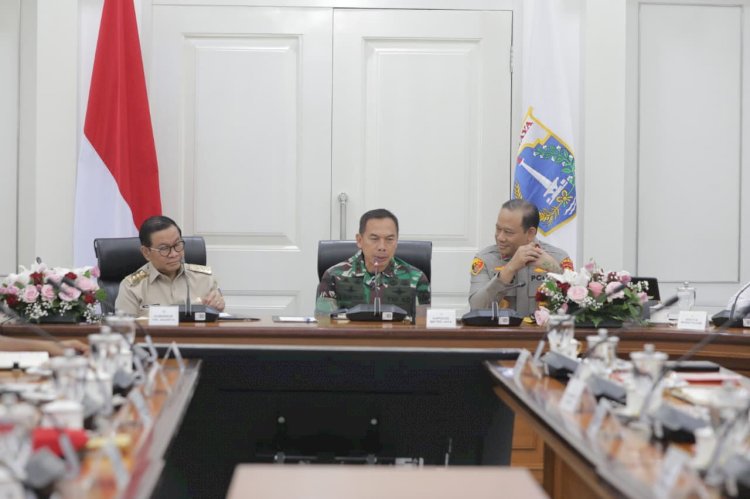 Forkopimda DKI Jakarta Rapat di Balai Kota, Bahas Perbaikan Halte hingga Penindakan Aksi Anarkis