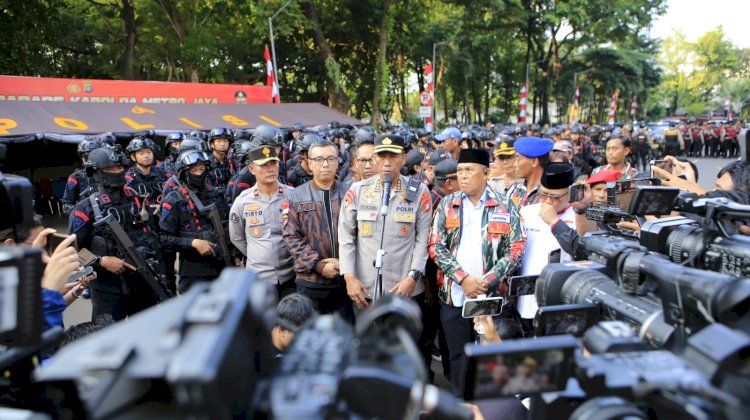 Patroli Skala Besar Digelar, Polda Metro Jaya Gandeng Ormas Jaga Jakarta