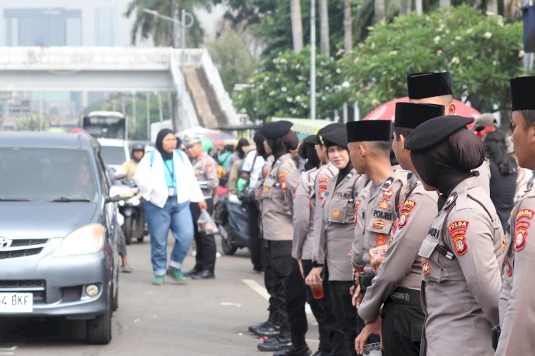Polda Metro Jaya Pastikan Situasi di DPR Aman Terkendali, 1.371 Personel Diterjunkan