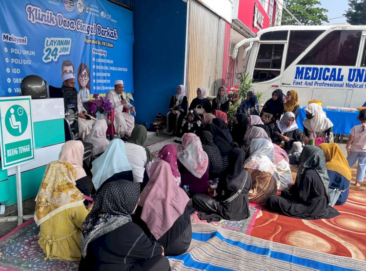 FM Clinic Cikande Gelar Pengajian Akbar Peringati Nabi Muhammad SAW Dihadiri Ratusan Warga Ciagel