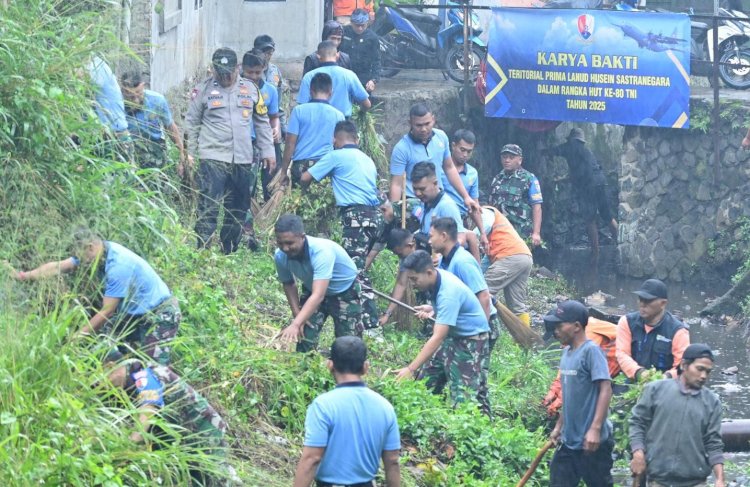 Danlanud Husein Sastranegara: Bakti Teritorial Wujud Nyata Kepedulian TNI AU terhadap Masyarakat