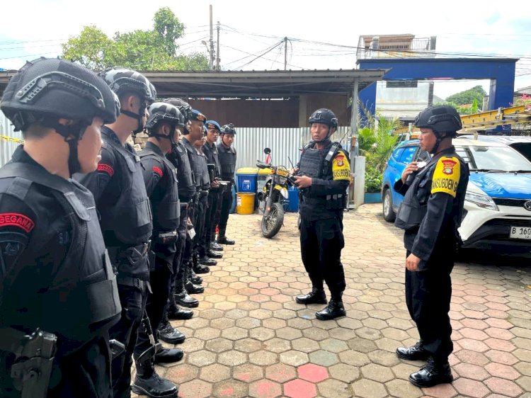 Detasemen Gegana Brimob Dikerahkan Pasca Ledakan Gas di Pondok Cabe