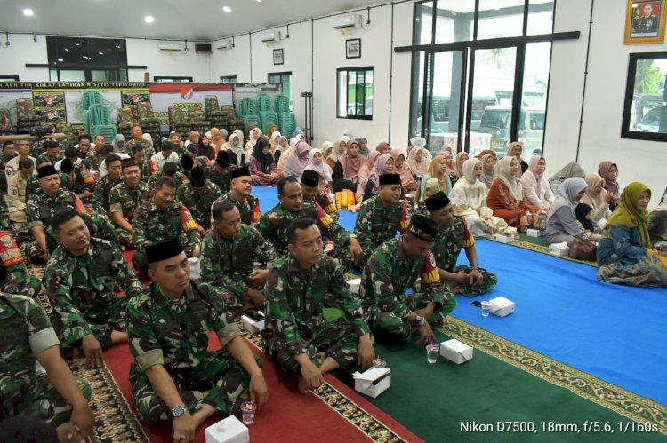 Kodim 0508/Depok Peringati Maulid Nabi, Tekankan Pentingnya Meneladani Sifat Rasulullah
