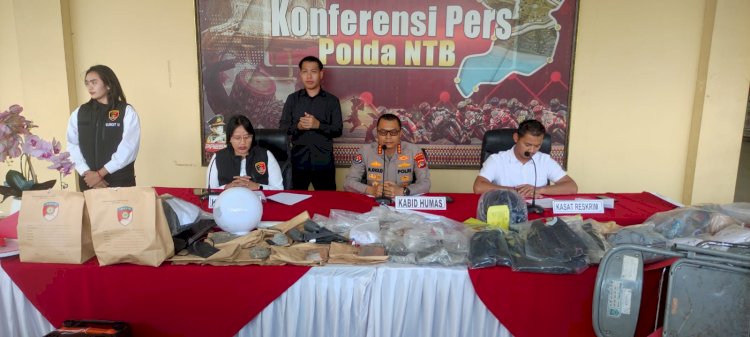 Polda NTB Tetapkan 20 Tersangka Terkait Penjarahan saat Demo