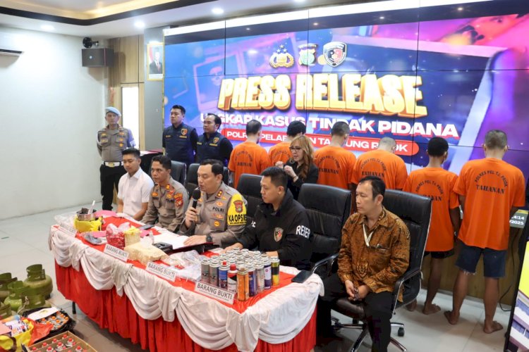 Polres Pelabuhan Tanjung Priok Gagalkan Penyelewengan Gas LPG 3 Kg