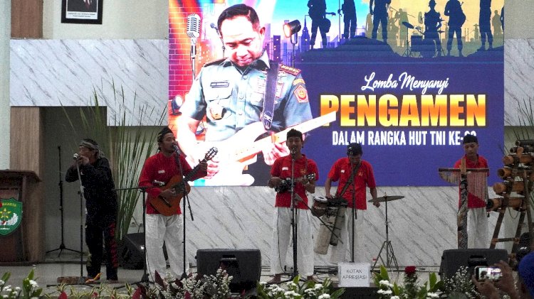 Lomba Menyanyi Pengamen di Makodam Jaya: TNI dan Rakyat Bersinergi dalam Harmoni Musik