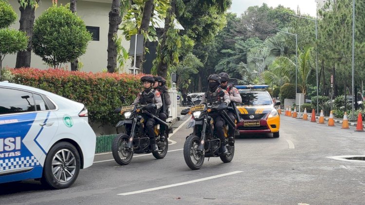 Polda Metro Jaya Gelar Patroli Skala Besar, Ratusan Personel Siap Jaga Keamanan Ibu Kota