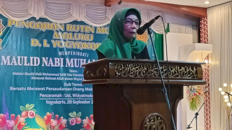 Pererat Silaturahmi, Ratusan Warga Muslim Maluku di DIY Peringati Maulid Nabi