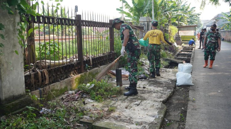 Peringati HUT ke-80, Dandim Depok Gelar Bakti Teritorial Prima Sentuh Kebutuhan Warga
