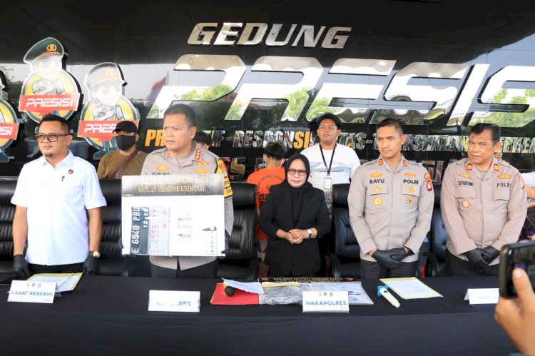 Polres Metro Bekasi Kota Tangkap Dua Pelaku Curanmor, Panik Saat Alarm Motor Berbunyi