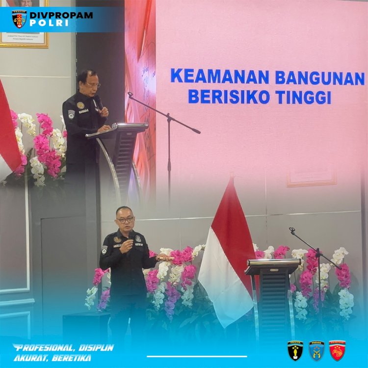 Divpropam Polri Gelar Pelatihan Sistem Pengamanan dan Audit VIP Bersama Tenaga Ahli