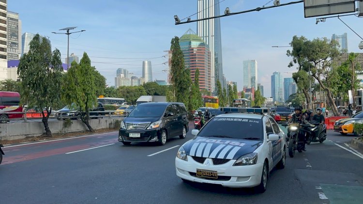 Polda Metro Jaya Gelar Patroli Skala Besar, 119 Personel Sisir Jakarta Utara dan Selatan