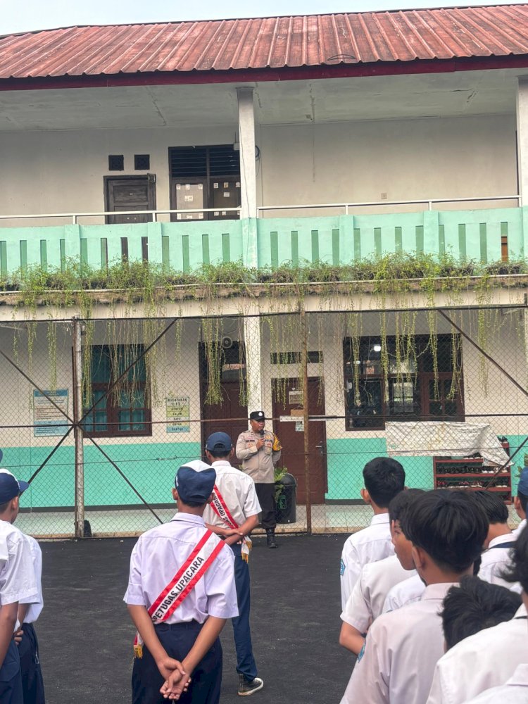 Disiplin hingga Bahaya Narkoba, Polres Metro Bekasi Sasar Pelajar Lewat Program 'Police Goes To School'
