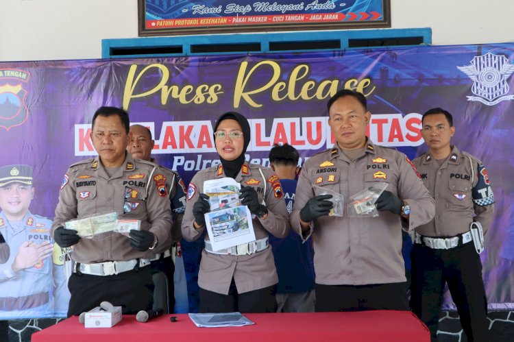 Satlantas Polres Rembang Ungkap Kasus Tabrak Lari di Jalur Pantura Lasem