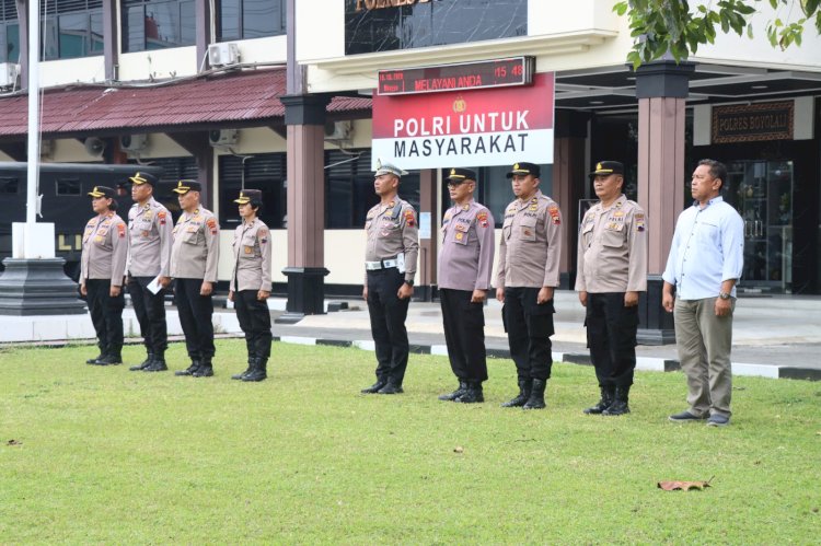 Apel Siaga Personel Polres Boyolali, Kapolres Tekankan Kesiapsiagaan dan Profesionalisme Anggota Hadapi Situasi Kamtibmas