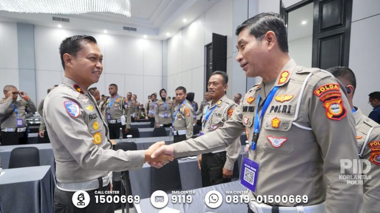 Rakernis Gakkum 2025: Korlantas Fokus Perkuat Sinergi dan Inovasi Layanan Lalu  Lintas